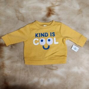NWT Old Navy Yellow Baby Sweatshirt